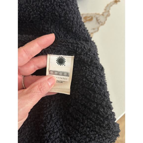 UGG Lenny Bathrobe SZXL Womens Belted Black Australia MSRP $148.00 Loungewear - Picture 8 of 11